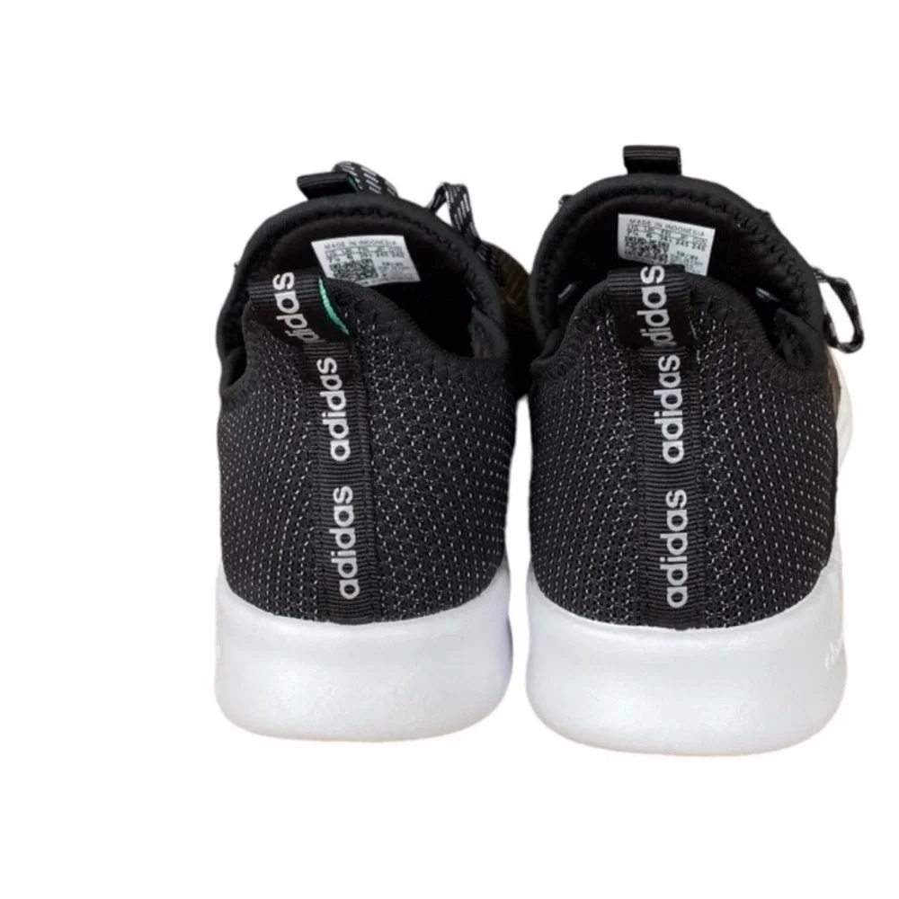 Adidas Women's Cloudfoam Pure Athletic Running Shoes Black/Grey Size 7.5